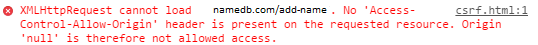 Forged because namedb.com is not a real website.