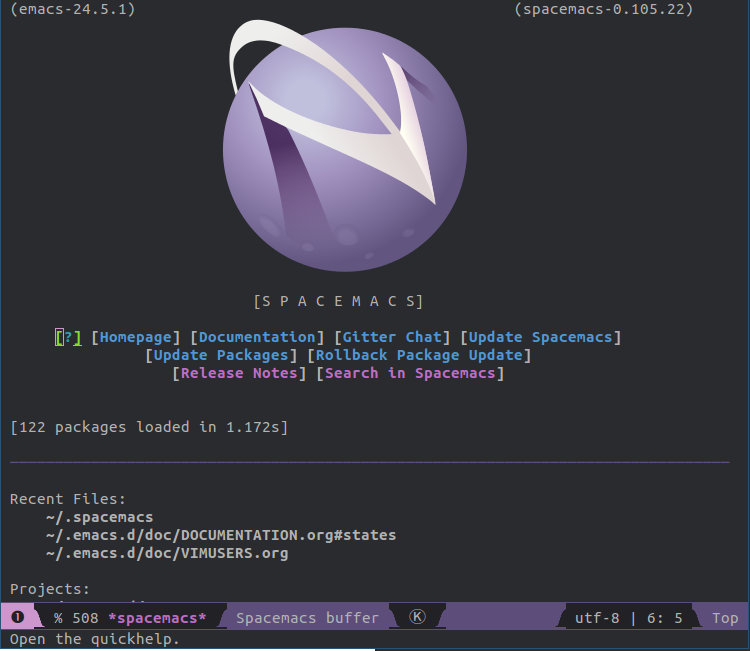 Emacs + Vim + the spacebar