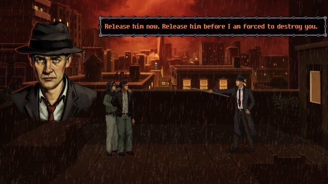 The game starts with an exorcism, in which you must ‘remember’ who you are to choose your character.