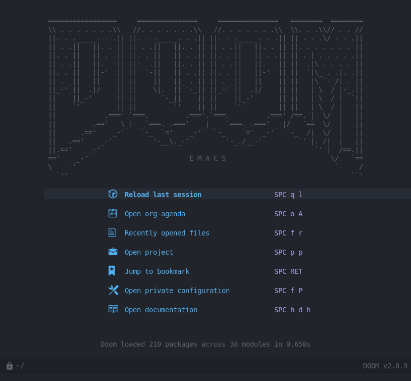Emacs + Vim + the spacebar - a bunch