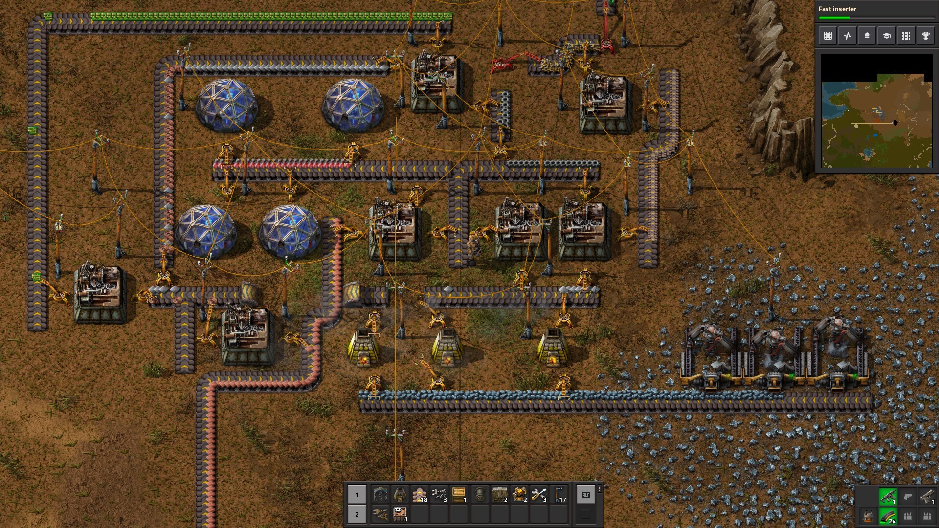 The less your factory looks like this, the better you’re doing.