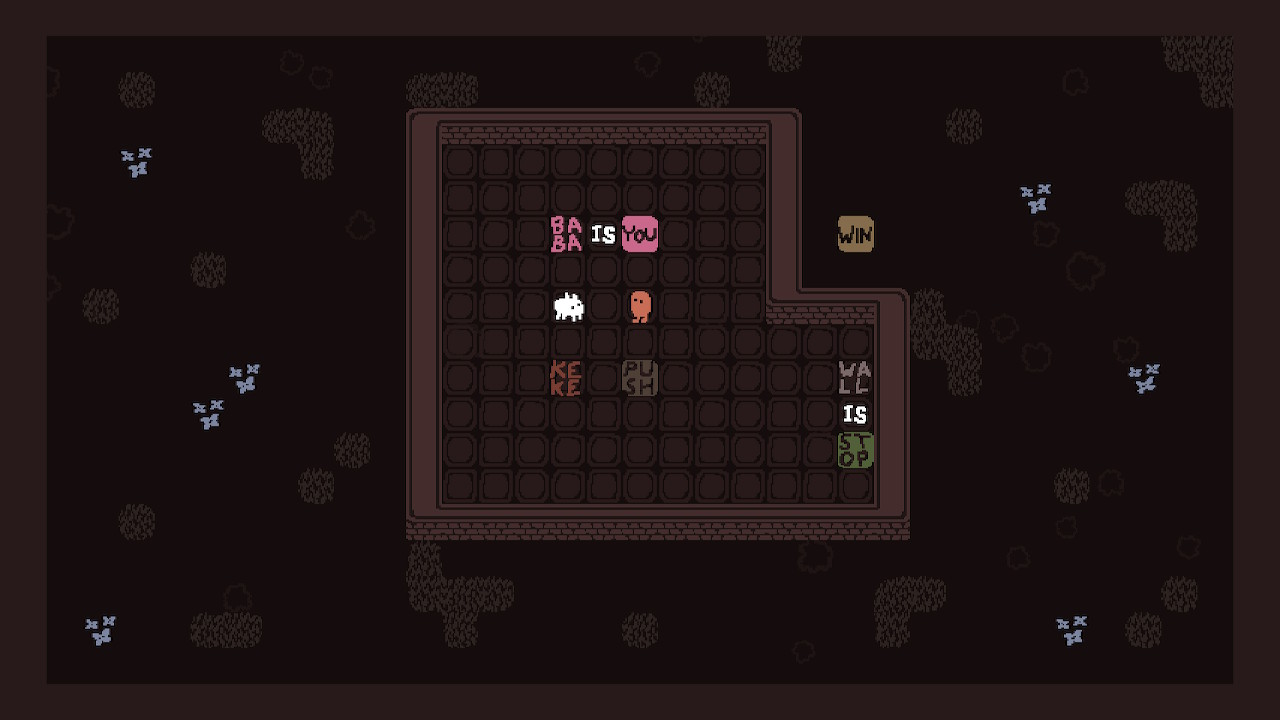 The player character is the white dog (?) – the titular Baba.