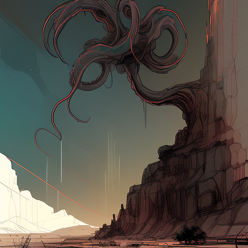 Lovecraftian desert