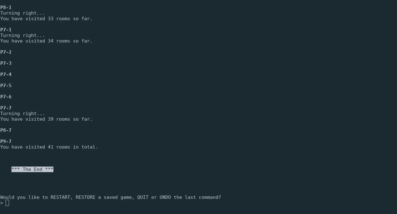 Playthrough for the challenge&rsquo;s sample data.